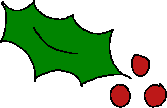 332x215 Christmas Holly Pictures Clip Art Halloween Amp Holidays Wizard
