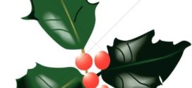 272x125 Cartoon Christmas Holly Free Download Clip Art Free Clip Art