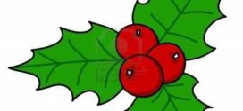 272x125 Christmas Holly Clip Art Borders Clipart Panda