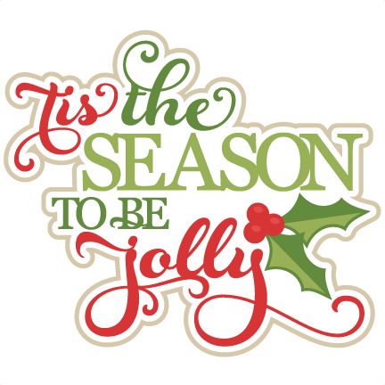 Holly Jolly Christmas Clipart