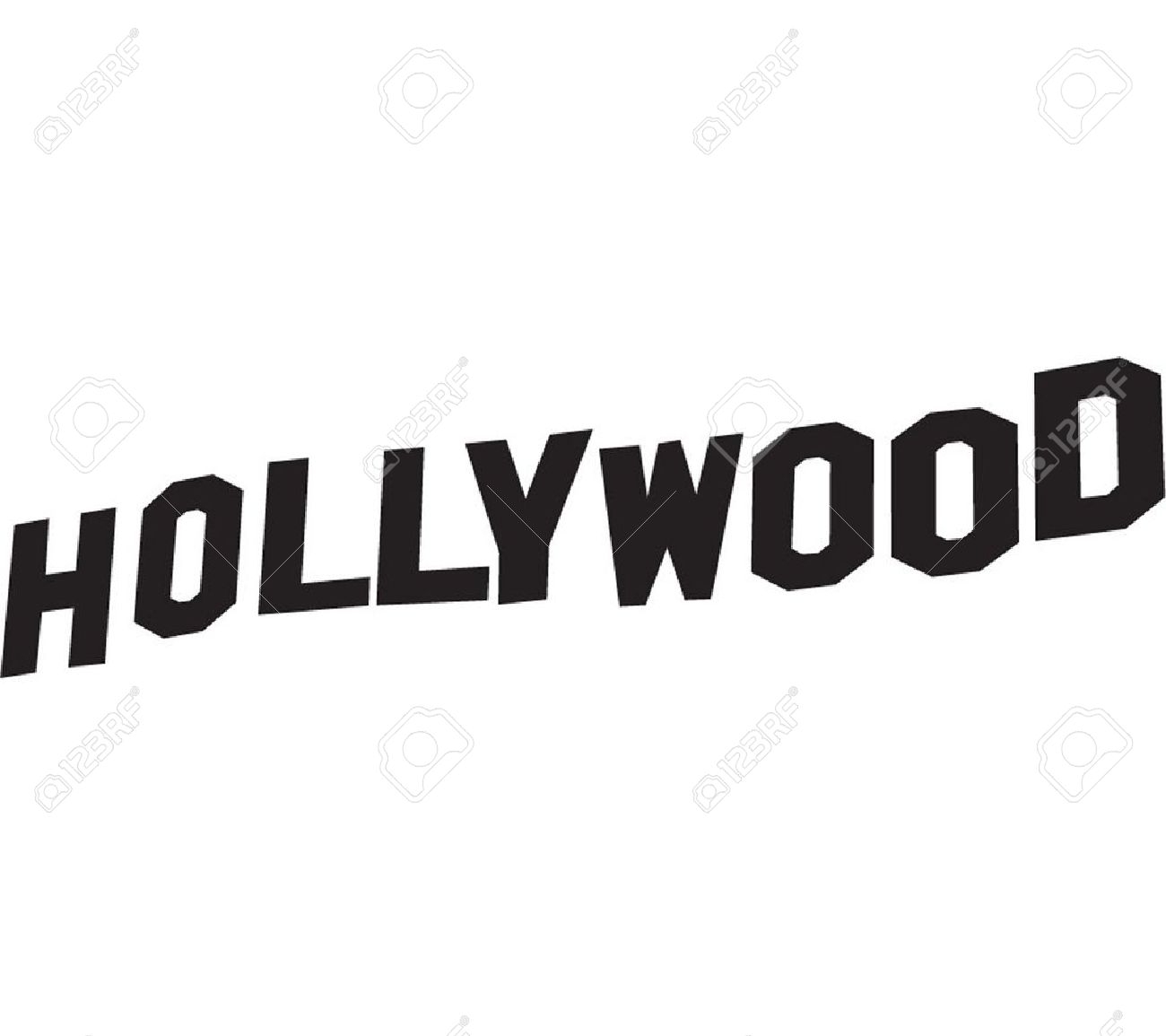 1300x1155 Hollywood Sign Clip Art Cliparts