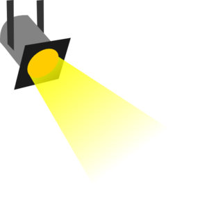298x288 Small Spotlight Clip Art