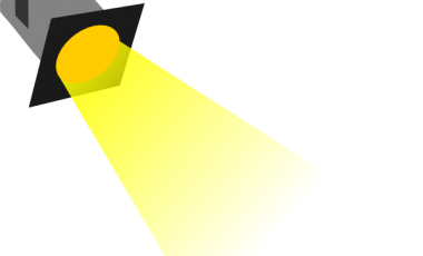 380x230 Spot Light Clip Art