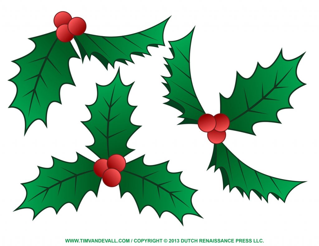 1024x791 Christmas ~ Christmas Holly Clip Art Many Interesting Cliparts