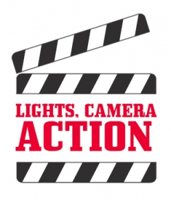 249x300 Lights Camera Action Clip Art