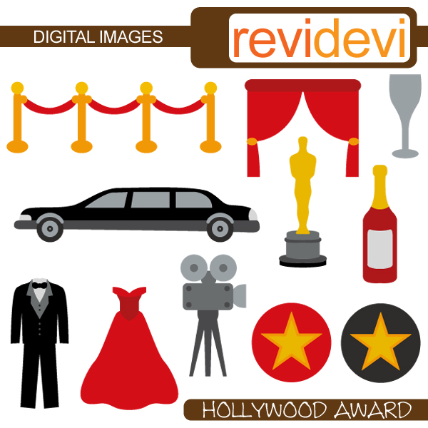 600x600 Hollywood Clipart Free