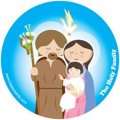 236x236 Holy Family Clipart
