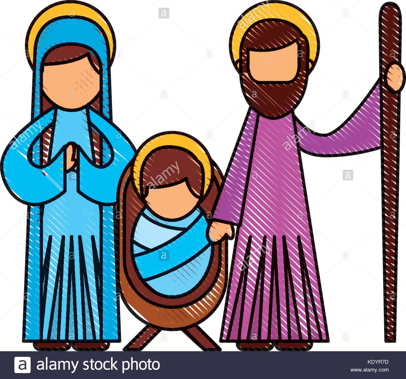 Holy Family Clipart Free download on ClipArtMag