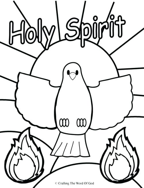 500x654 Holy Ghost Coloring Page Holy Ghost Helps Me Coloring Page