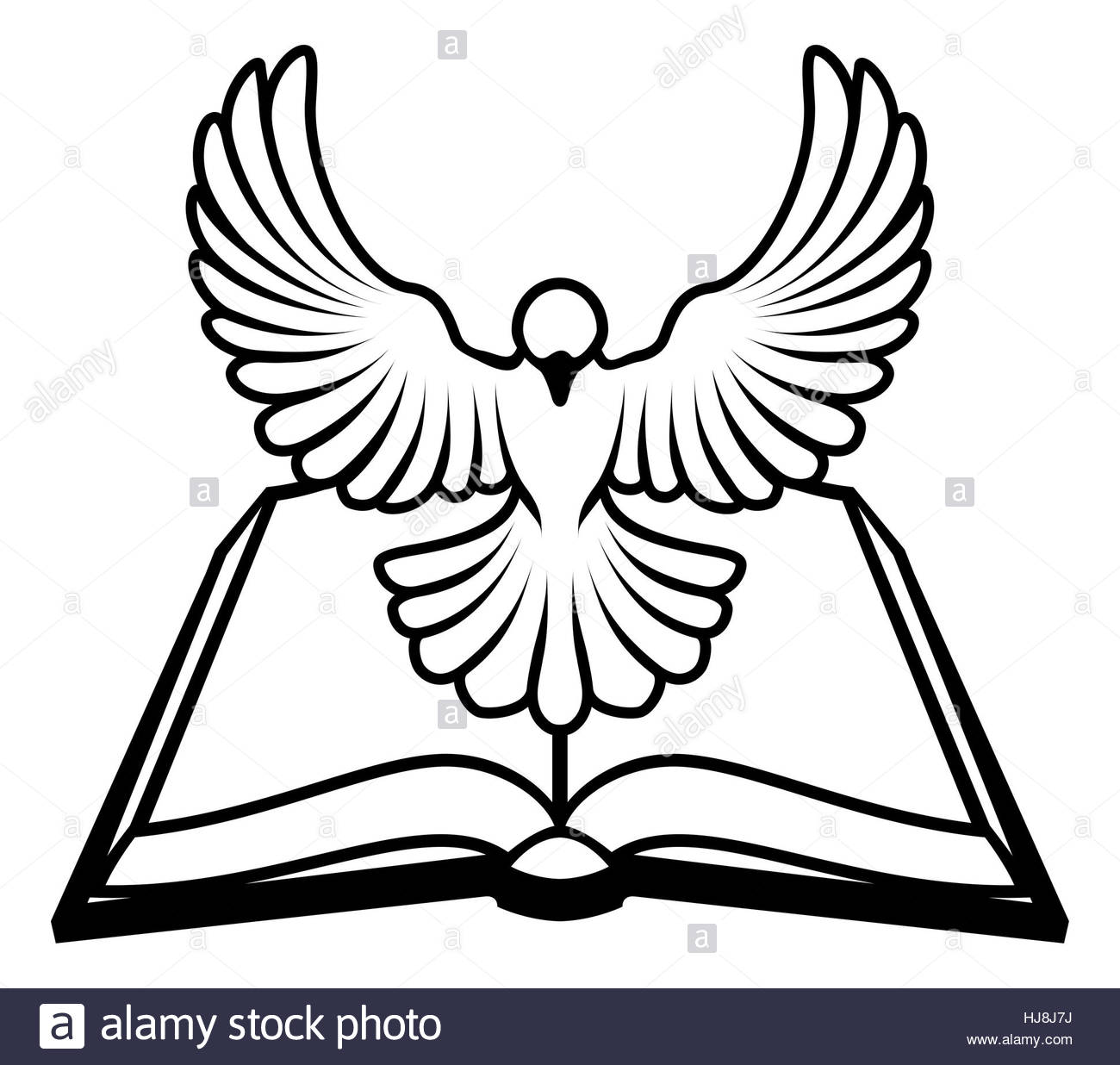 1300x1236 A Christian Bible Dove Concept, With A White Dove Representing