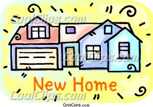 300x210 New Home Clip Art