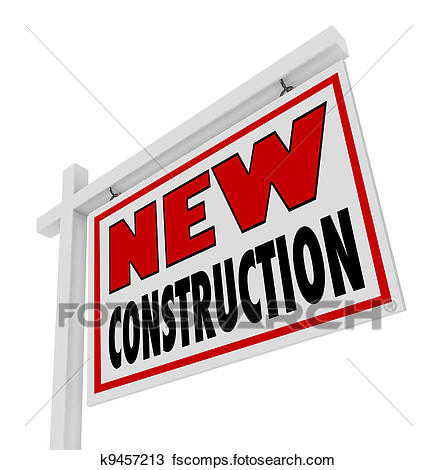 437x470 Drawing Of New Construction House For Sale Sign Home Real Estate