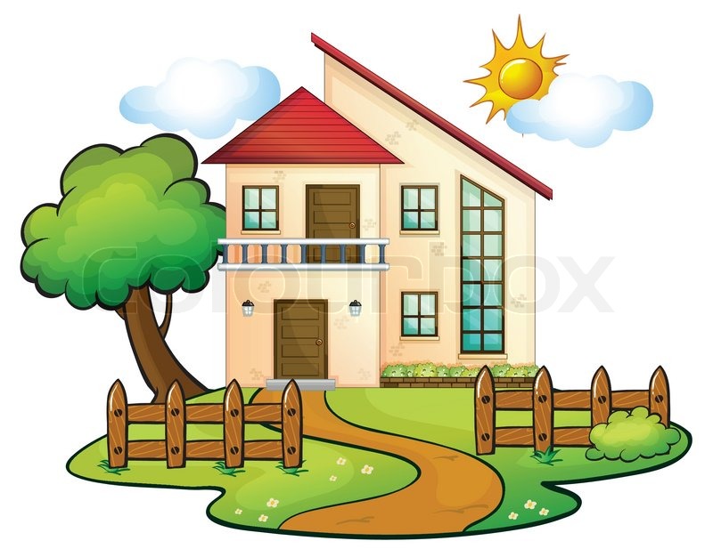 800x626 House Stock Vector Colourbox