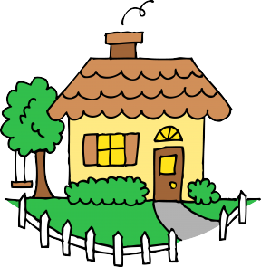 288x295 Cottage Clipart Go Home