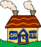 176x200 Home Clipart House Clip Art
