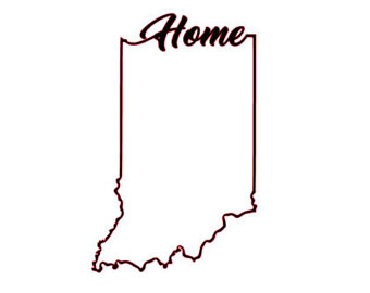 340x270 Indiana Outline Etsy