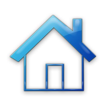 420x420 Simple Home Shape With Solid Roof Outline Icon
