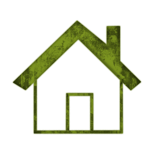 512x512 Simple Home Shape With Solid Roof Outline Icon