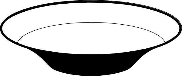 600x253 Free Plate Cliparts 212303