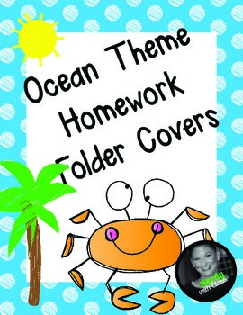 270x350 Homework Folder Cover Teaching Resources Teachers Pay Teachers