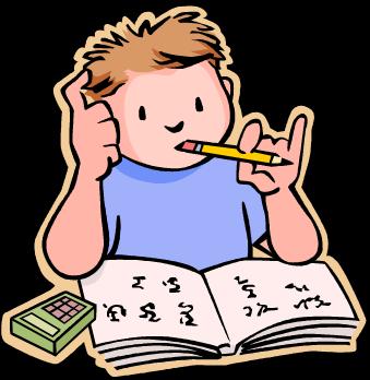 339x348 Student Turning In Homework Clipart