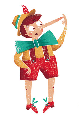 262x394 Lies Clipart Honest Child