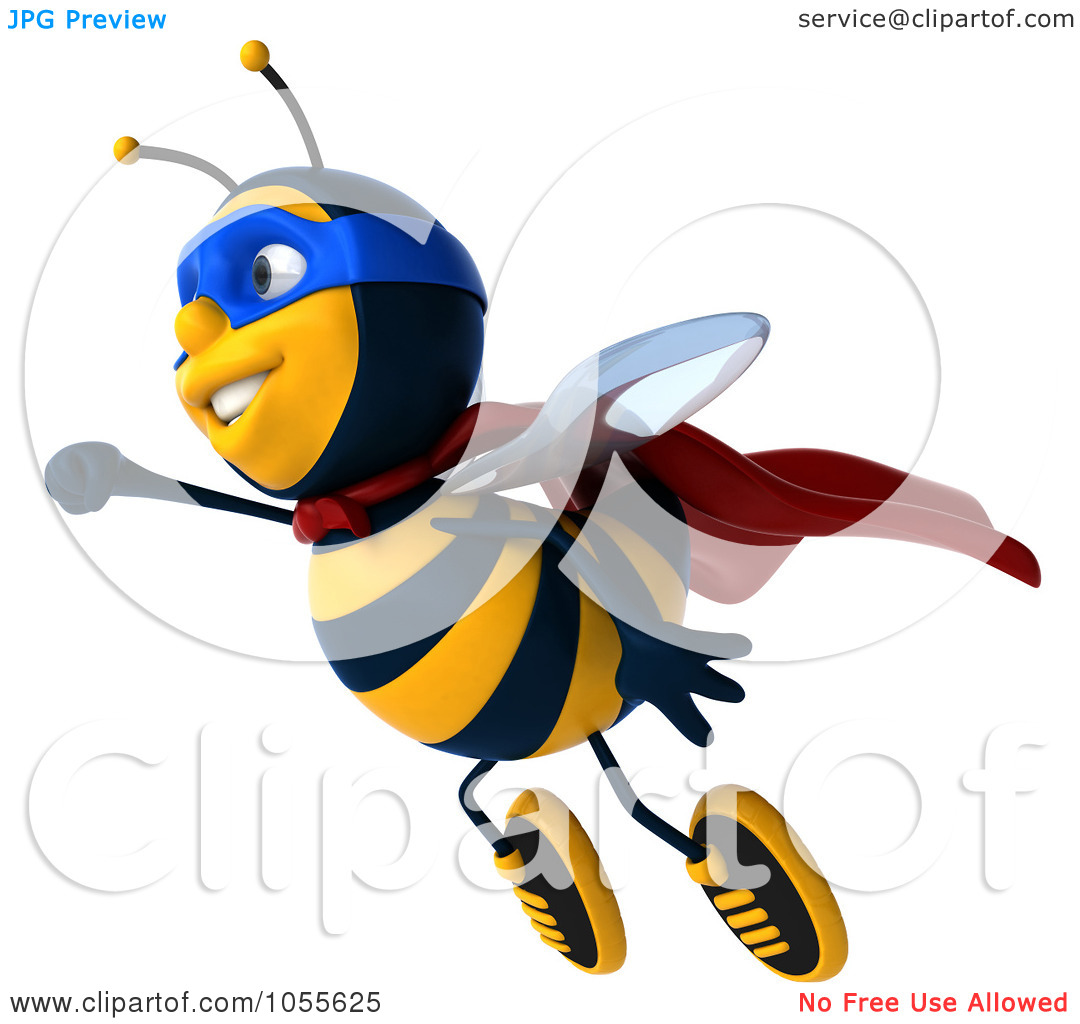 1080x1024 Flying Honey Bee Clipart