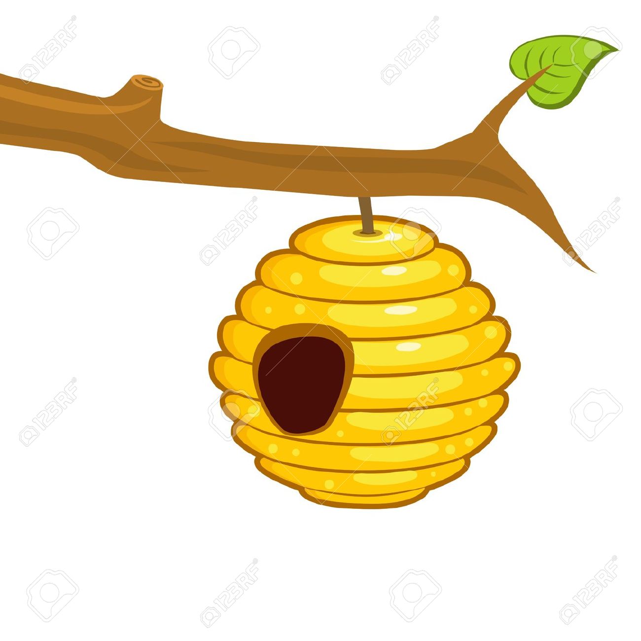 1300x1300 Beehive Clipart