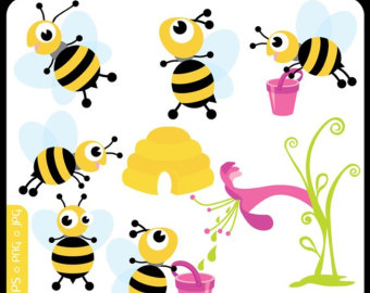 340x270 Honey Clipart Busy Bee