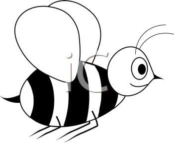 350x288 Royalty Free Honey Bee Clip Art, Insect Clipart