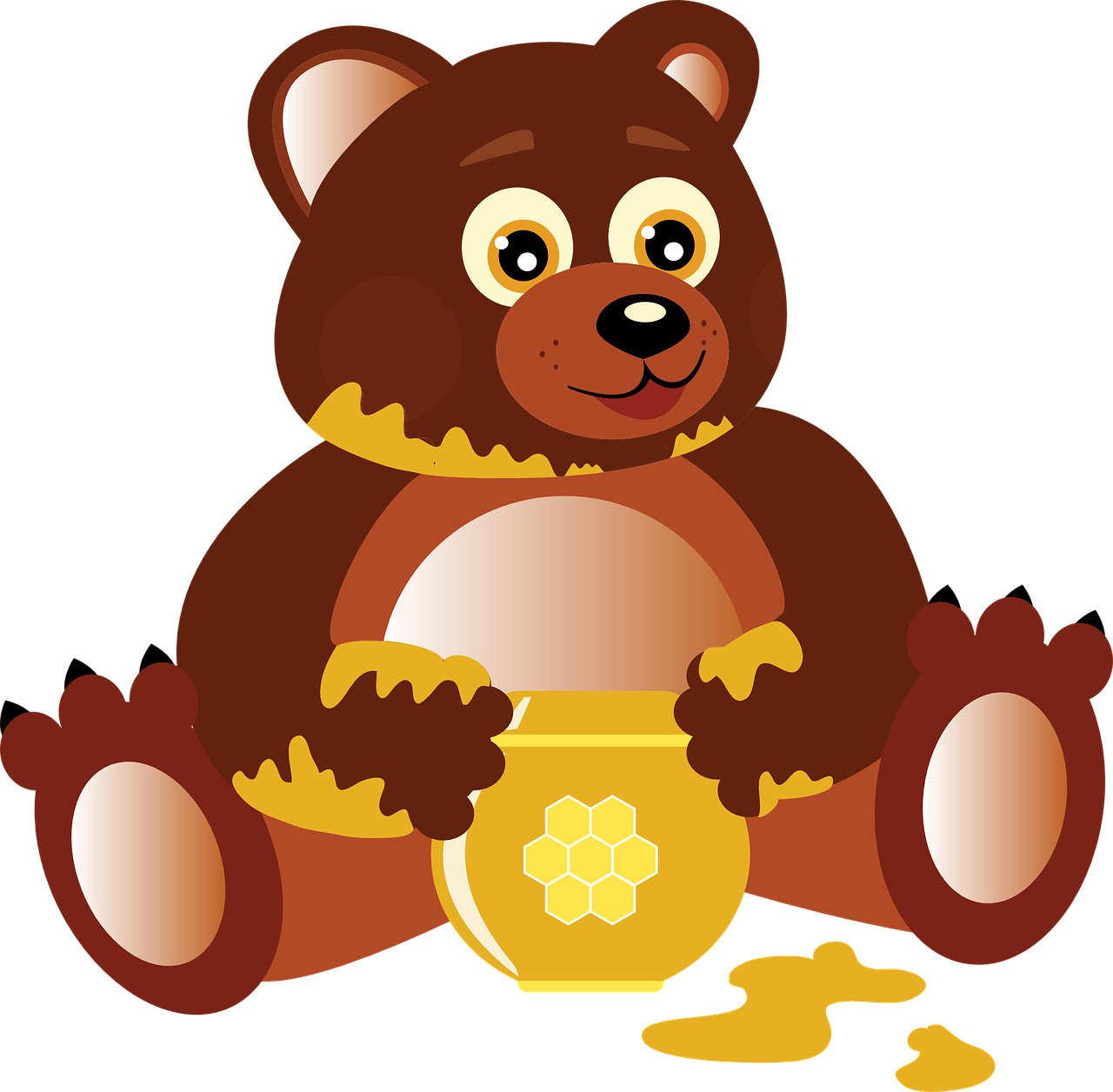 1280x1256 Free To Use Amp Public Domain Bear Clip Art