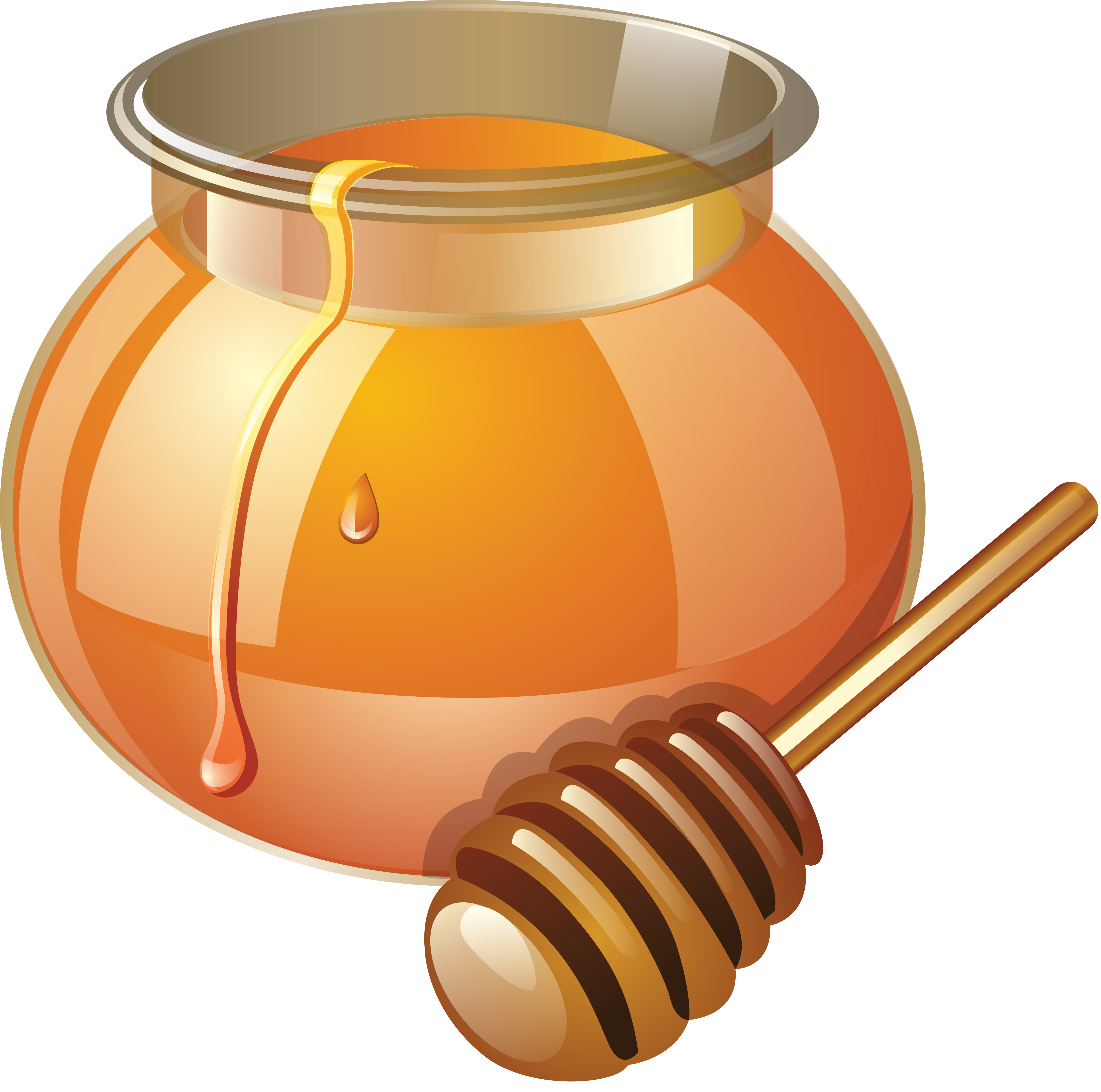 4966x4925 Honey Clipart Honey Bottle