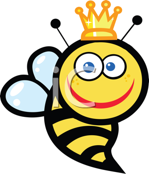300x350 Royalty Free Honey Bee Clip Art, Insect Clipart