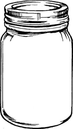 236x417 Mason Jar Coloring Page Invitations String Art Template Delux