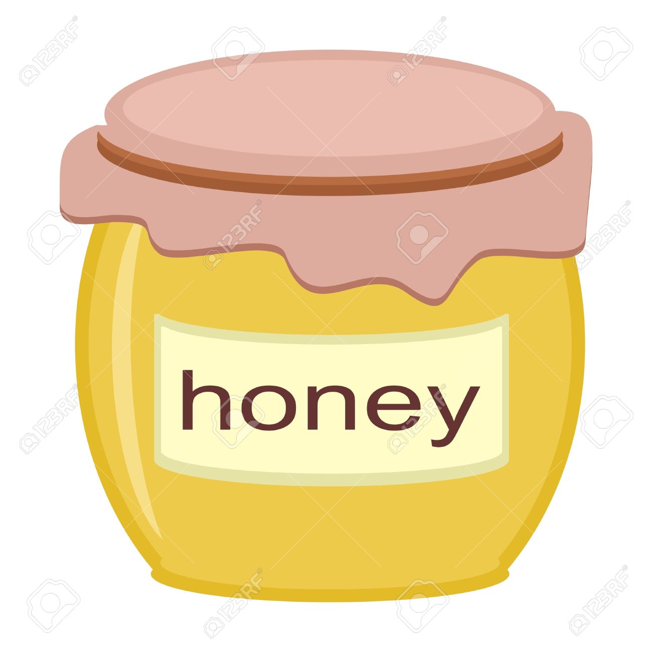 1300x1300 Honey Pot Clipart