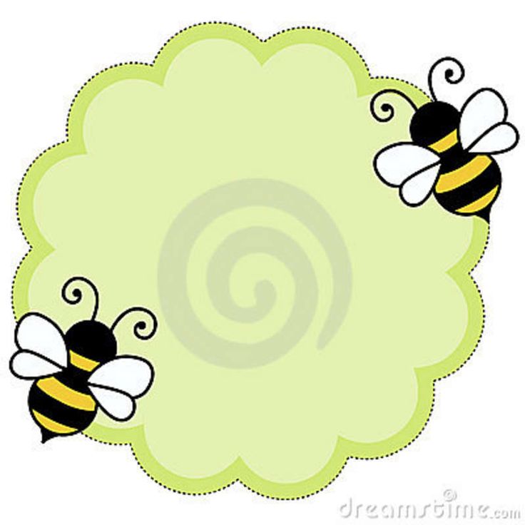 736x736 Bees Clipart Label