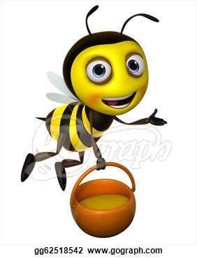 282x370 Bee Clipart Honey Bee