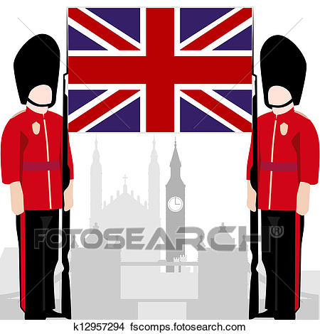 450x470 Clip Art Of Honor Guard K2498339