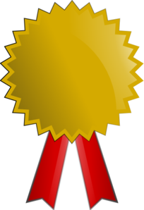 204x298 Gold Medal Clip Art