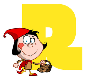 300x280 Red Riding Hood Clipart Image