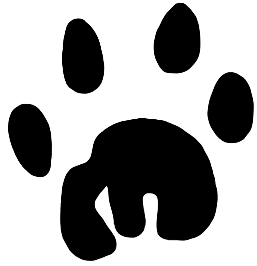 1027x1063 Reindeer Hoof Prints Clip Art