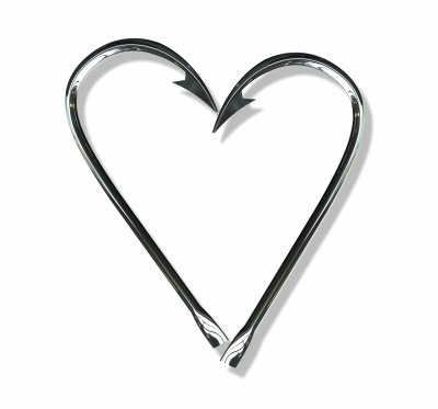 400x373 Hook Clipart Heart