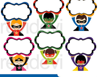 340x270 Superkids Clipart Cute Boy And Girl Superhero Clip Art