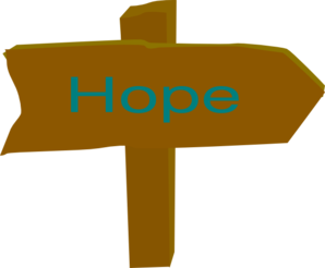 298x246 Hope Direction Sign Clip Art