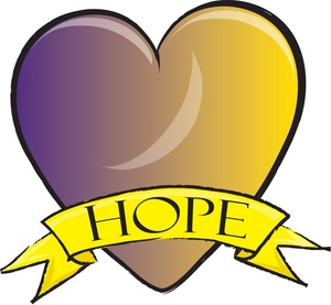 300x277 Hope Banner Clipart Image
