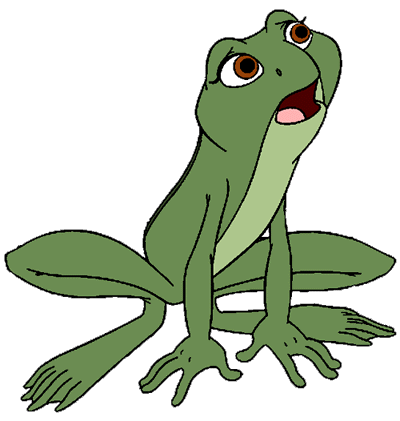 400x421 Cute Hopping Frog Clipart Free Clipart Images