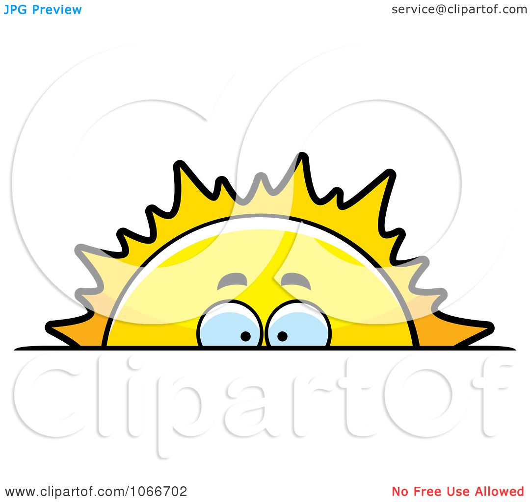 1080x1024 The Sun On Horizon Clip Art Cliparts