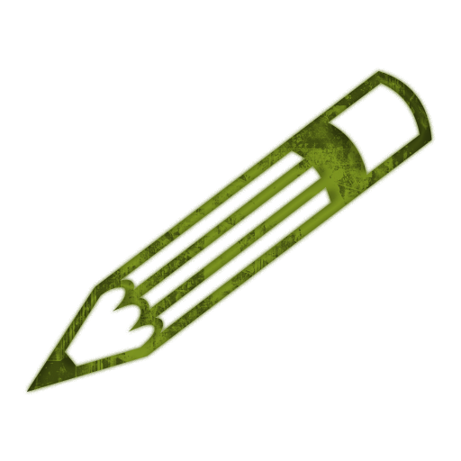 512x512 Narrow Detailed Pencil (Pencils) Icon