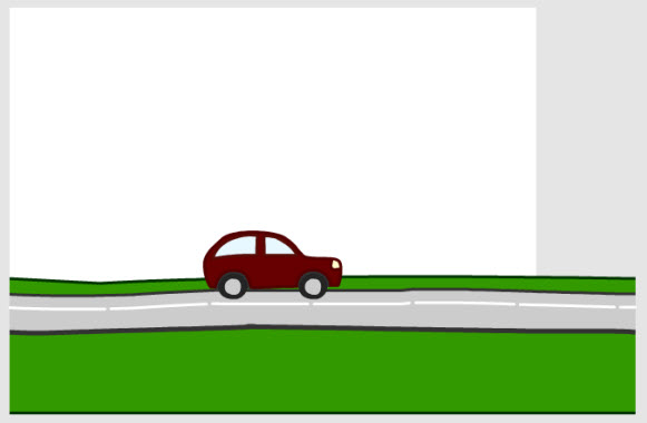 581x380 Path Clipart Horizontal Road