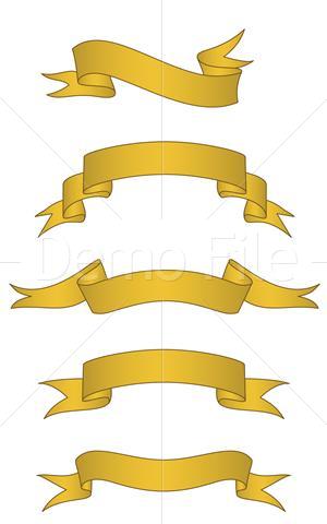 300x480 Vector Scroll Banner Set Clipart Panda